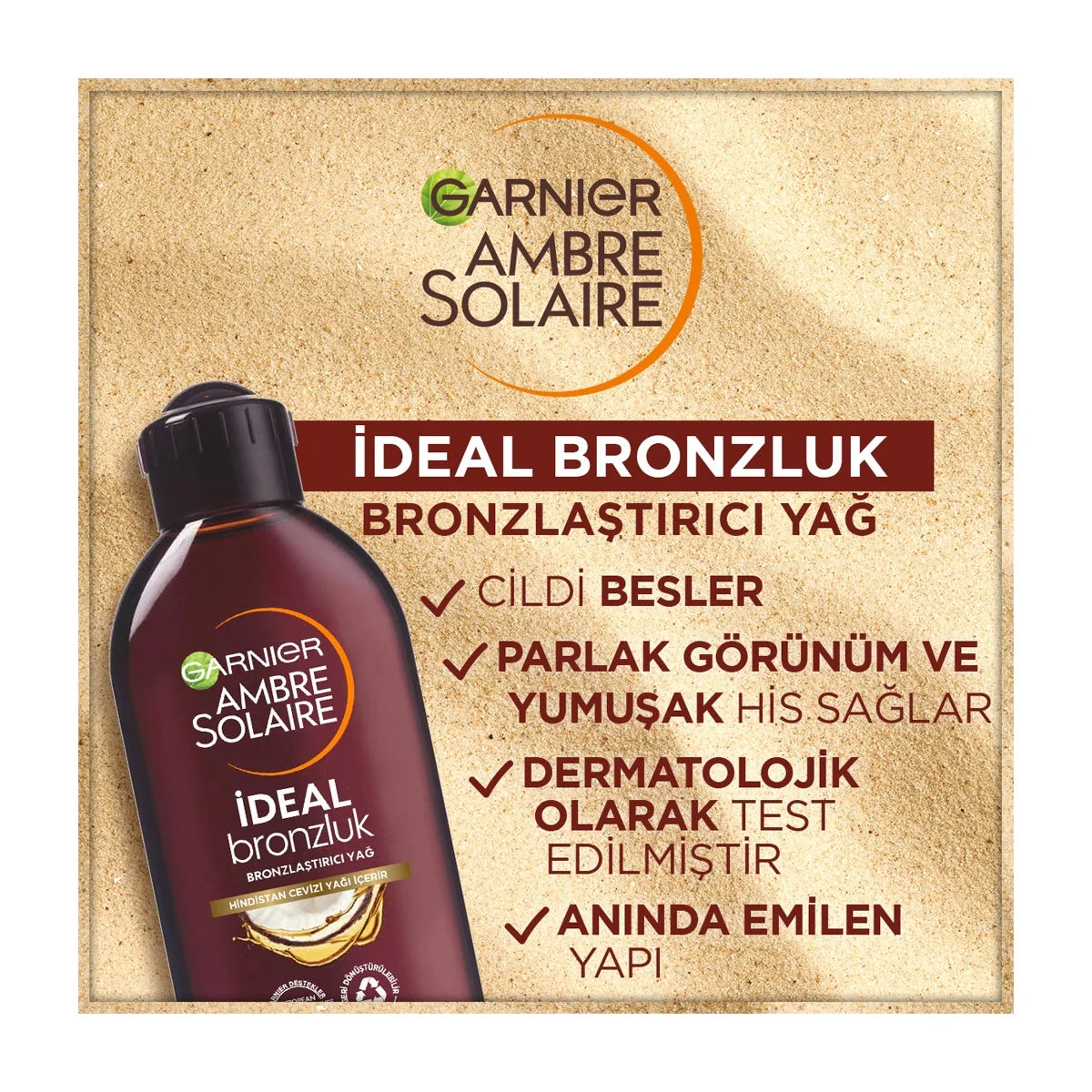 Yoğun Bronzlaştırıcı Güneş Yağı 200 ml




