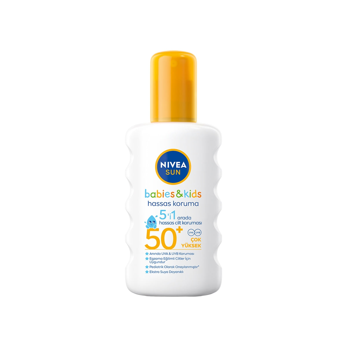 Çocuk Güneş Spreyi Hassas Spf50 200 ml