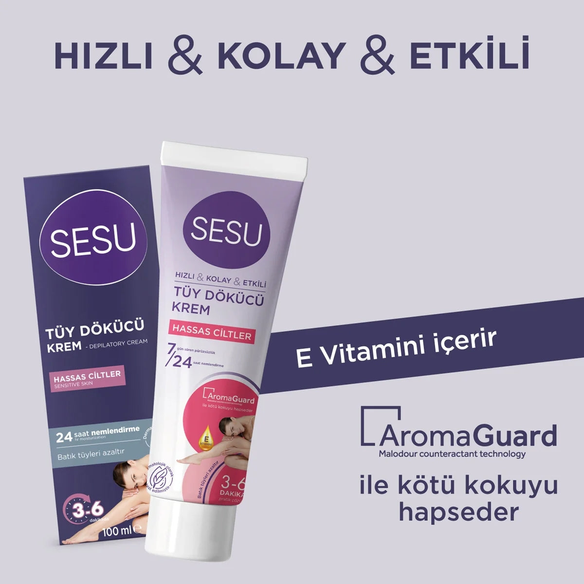 Tüy Dökücü Krem Hassas 100 ml




