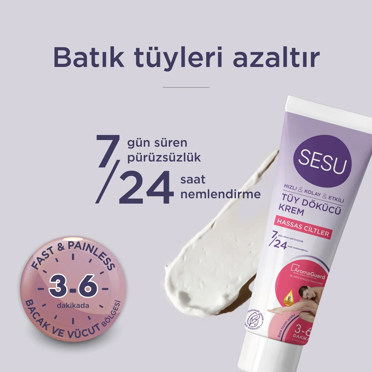 Tüy Dökücü Krem Hassas 100 ml




