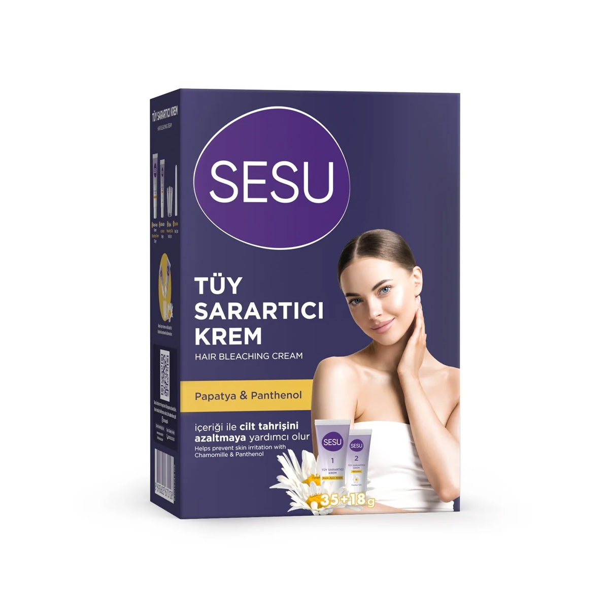 Tüy Sarartıcı Krem 35 Gr +18 Gr




