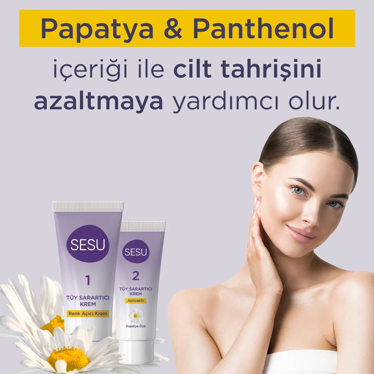 Tüy Sarartıcı Krem 35 Gr +18 Gr




