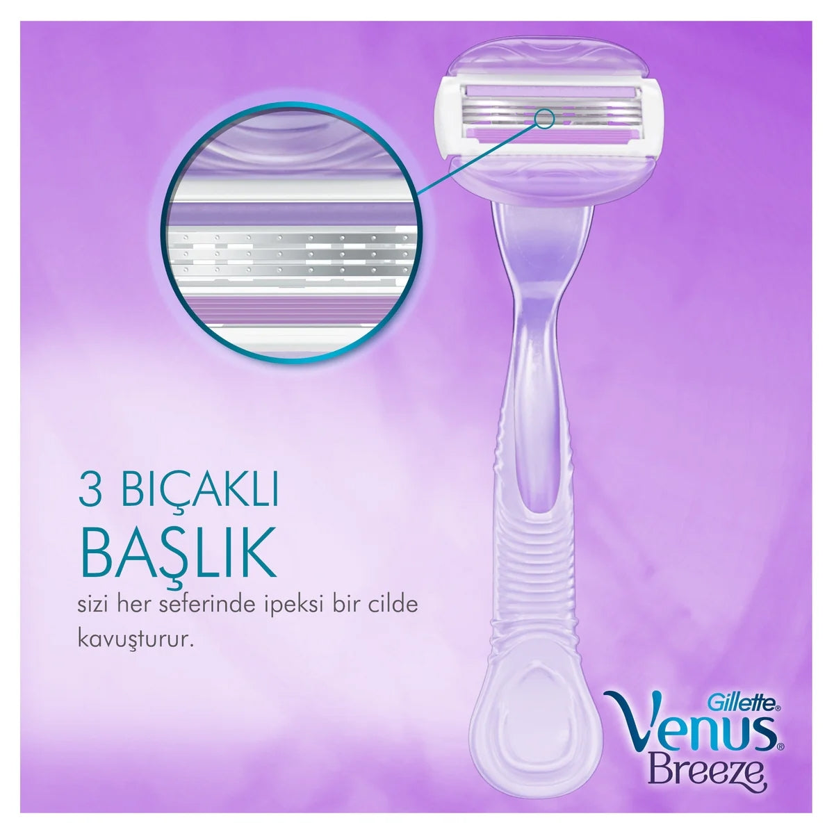 Breeze Kadın Tıraş Makinesi Yedekli




