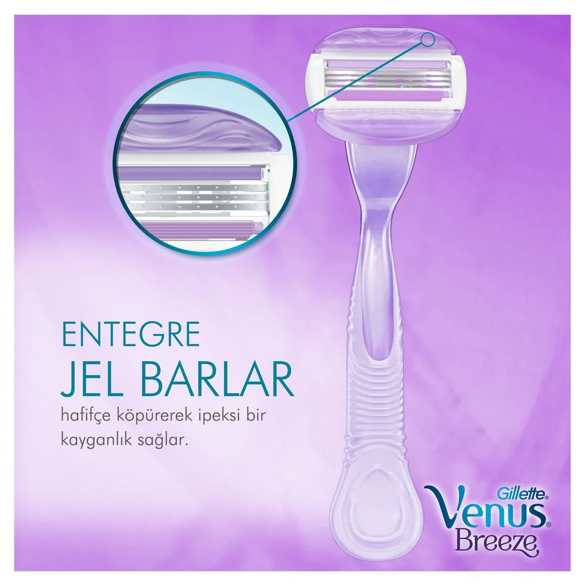 Breeze Yedek Kadın Tıraş Bıçağı 4'Lü




