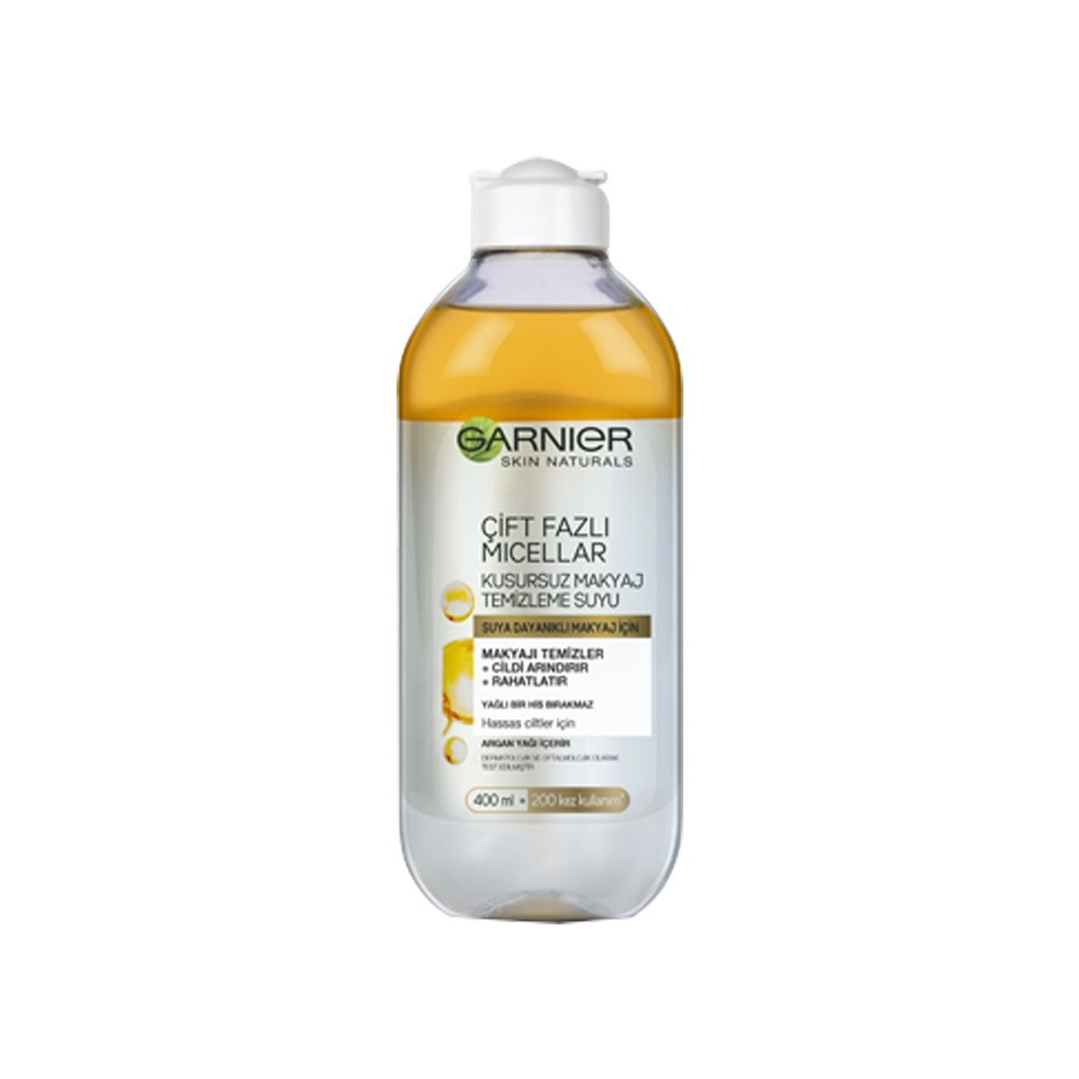 Garnier Çift Fazlı Micellar Kusursuz 400 ml Makyaj Temizleme Suyu