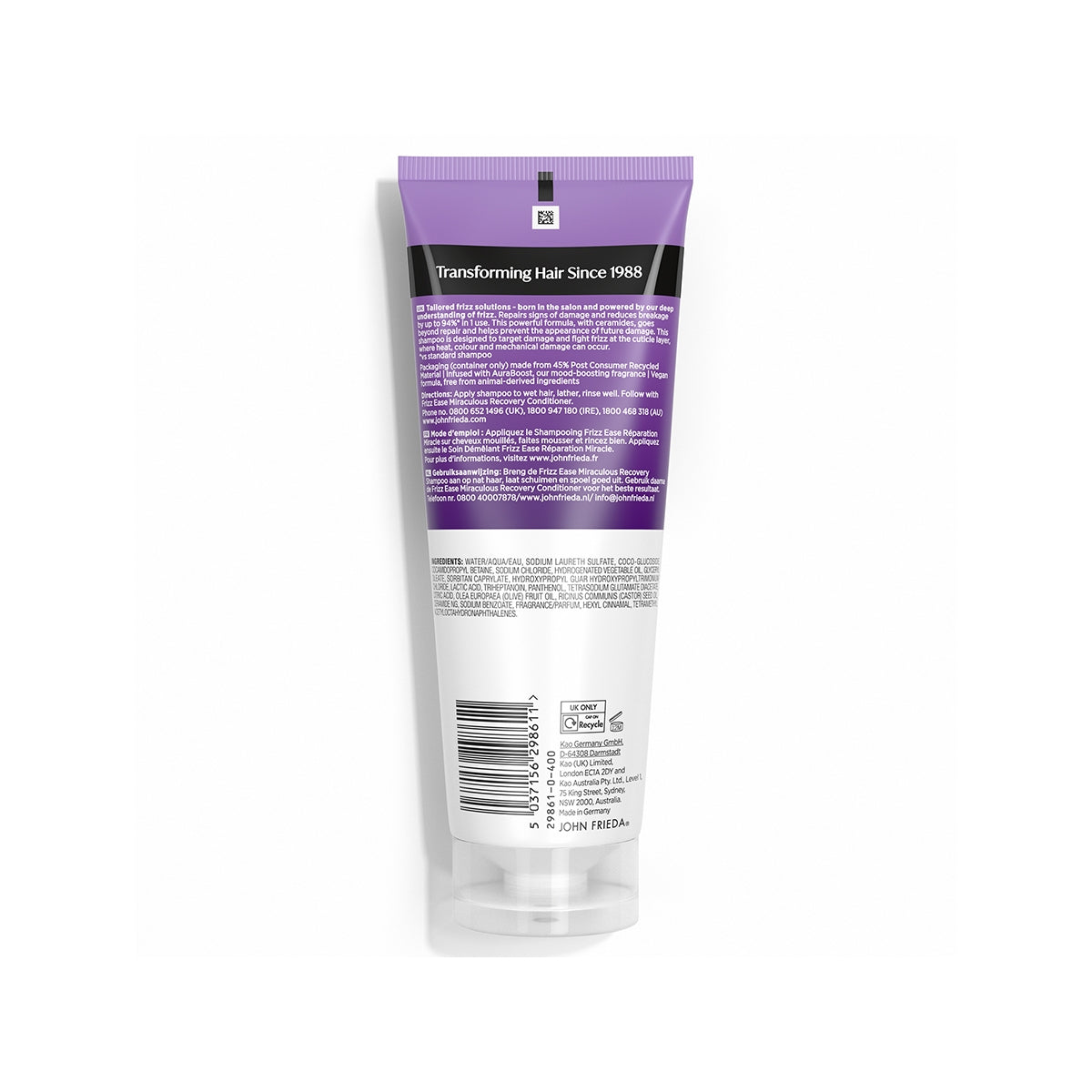 Frizz Ease Mucizevi İyileşme Şampuan 250 ml
