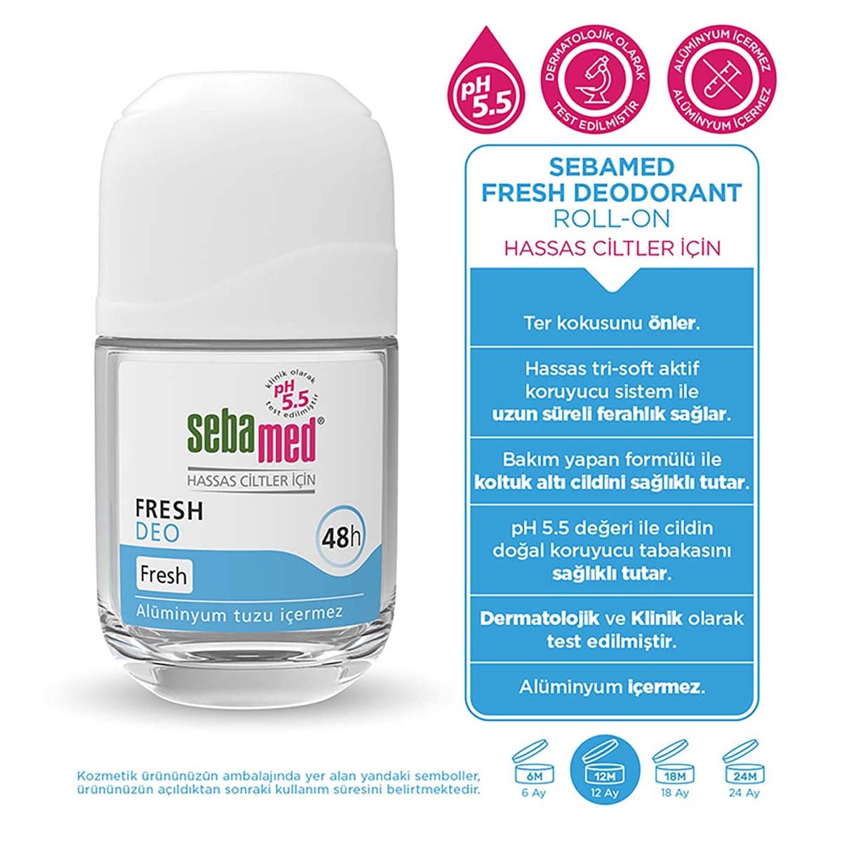 Kadın Roll On Fresh 50 ml