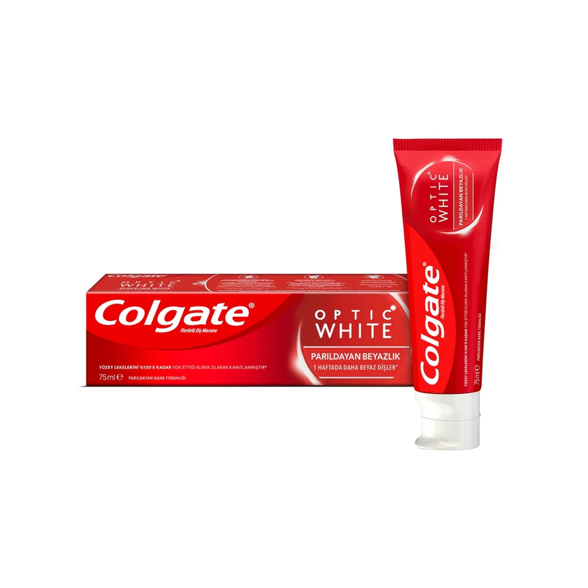 Optik Beyaz Parıldayan Beyazlık Diş Macunu 75 ml