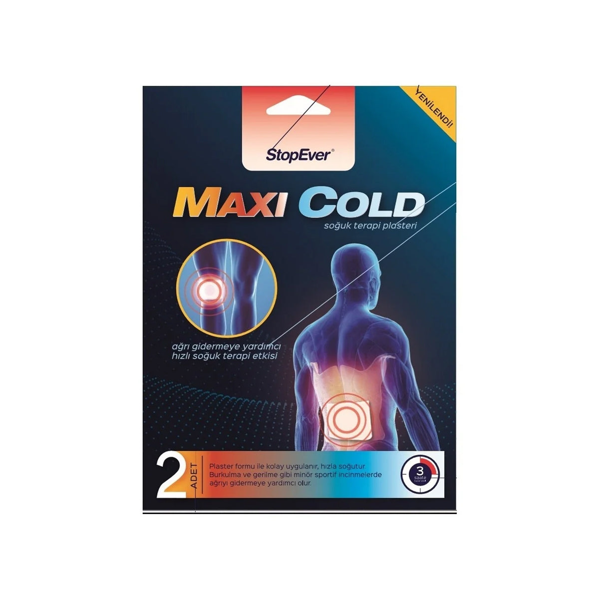 STOP EVER Maxi Cold Soğuk Terapi Plasteri