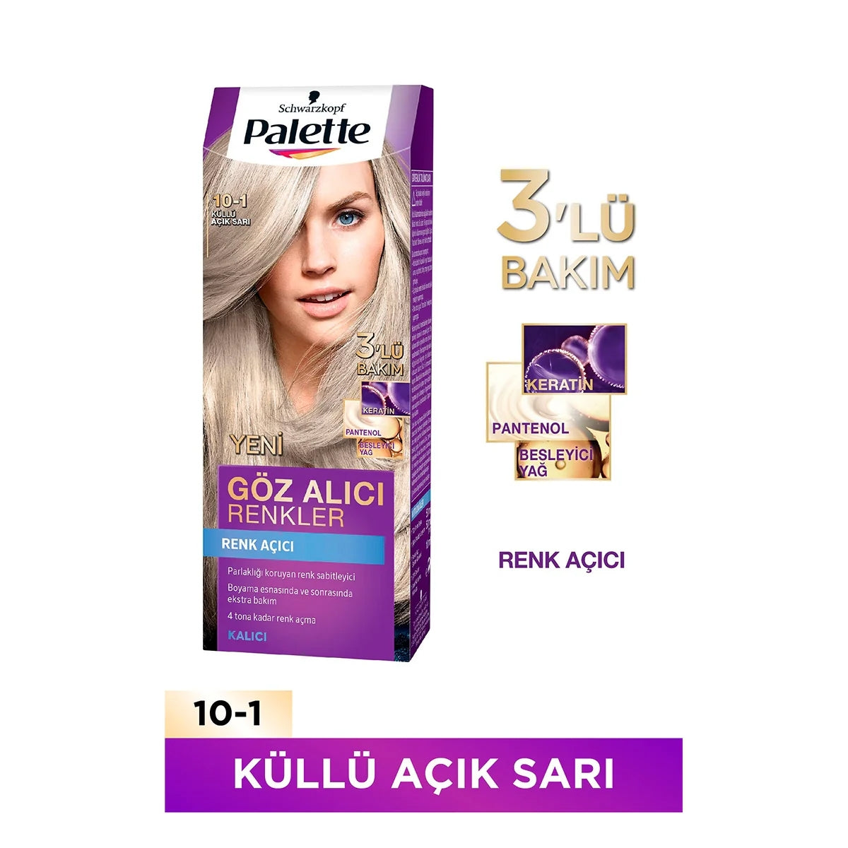 Göz Alıcı Renkler Küllü Açık Sarı 10-1




