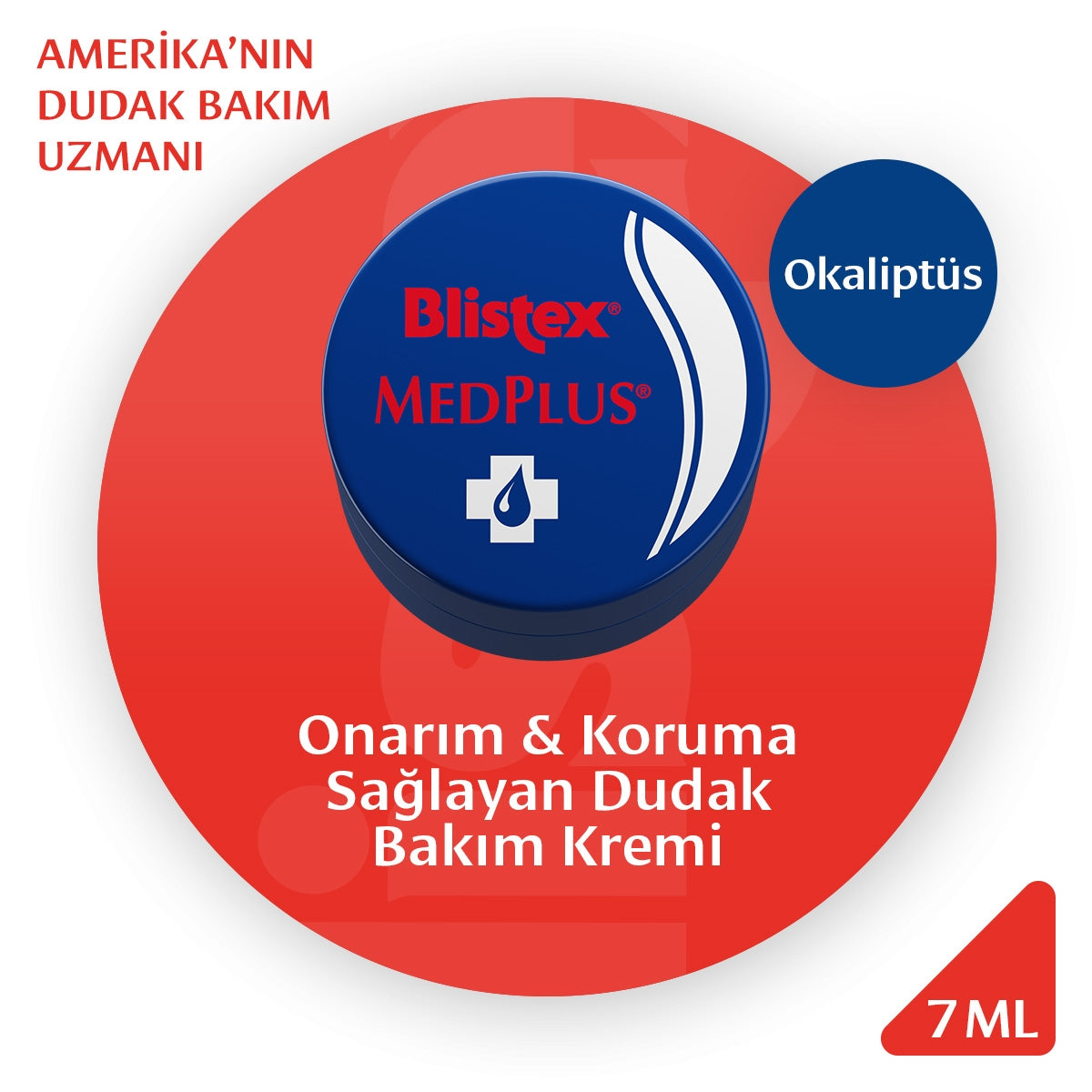 Medplus Kavanoz-Kuru Ve Çatlamış Dudaklar İçin Bakım Kremi