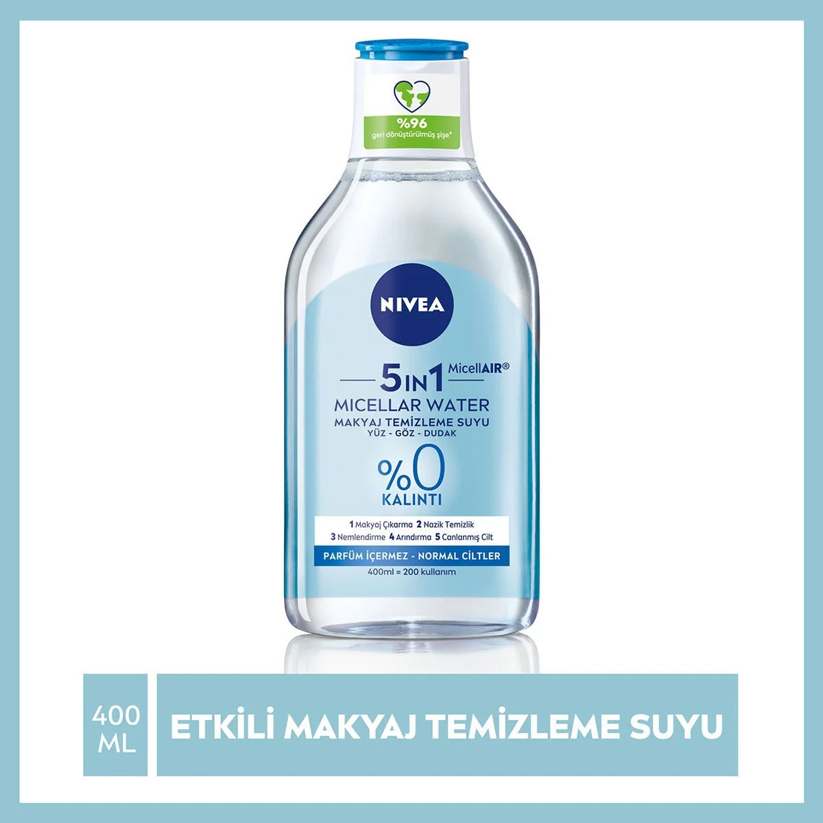 BB Clean Makyaj Temizleme Suyu Normal Ciltler 400 ml




