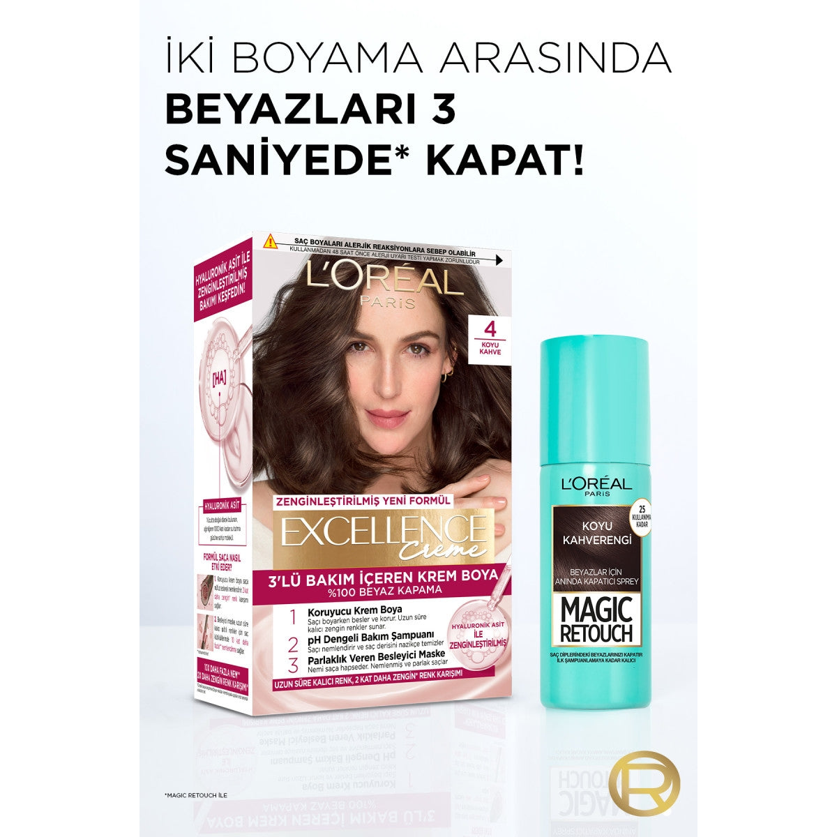 Magıc Retouch Sprey Kumral 75 ml