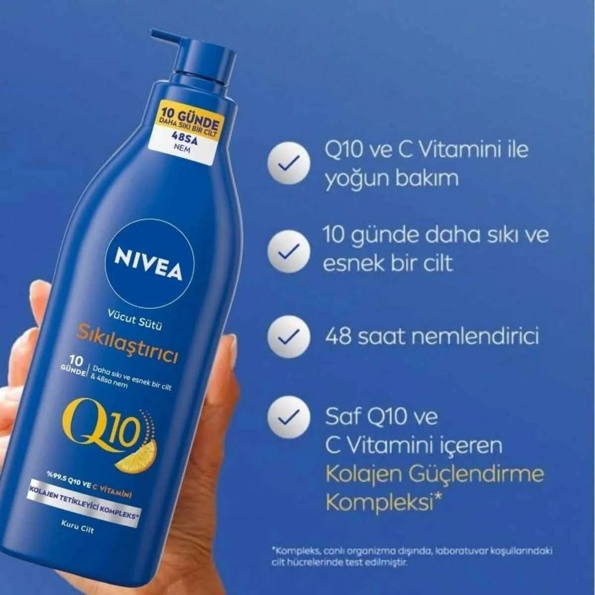 Q10 Sıkılaştırıcı Vücut Sütü 400 ml




