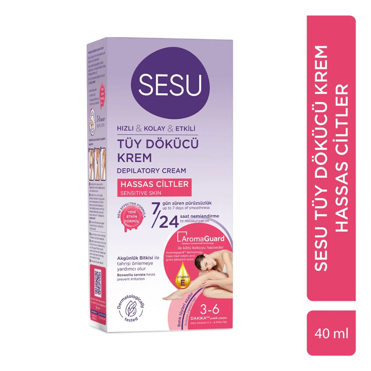 Tüy Dökücü Krem Hassas 40 ml





