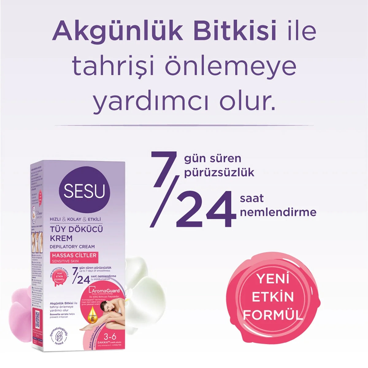 Tüy Dökücü Krem Hassas 40 ml




