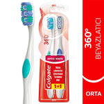 360° Optik Beyaz 1+1 Orta Diş Fırçası