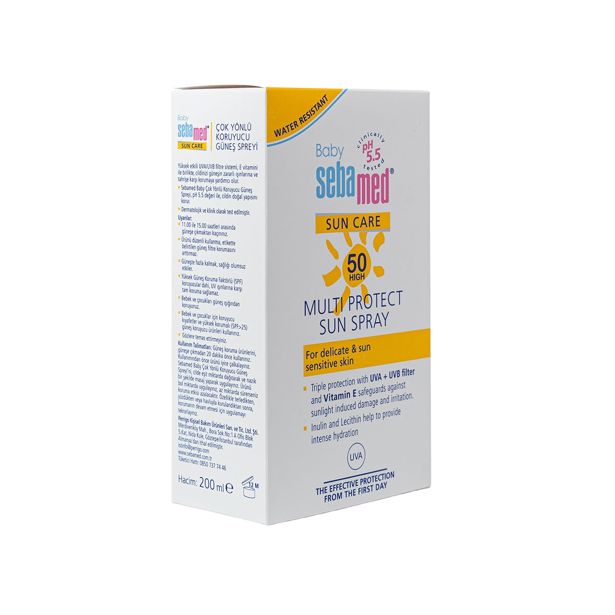 Bebek Güneş Spreyi SPF50 200 ml