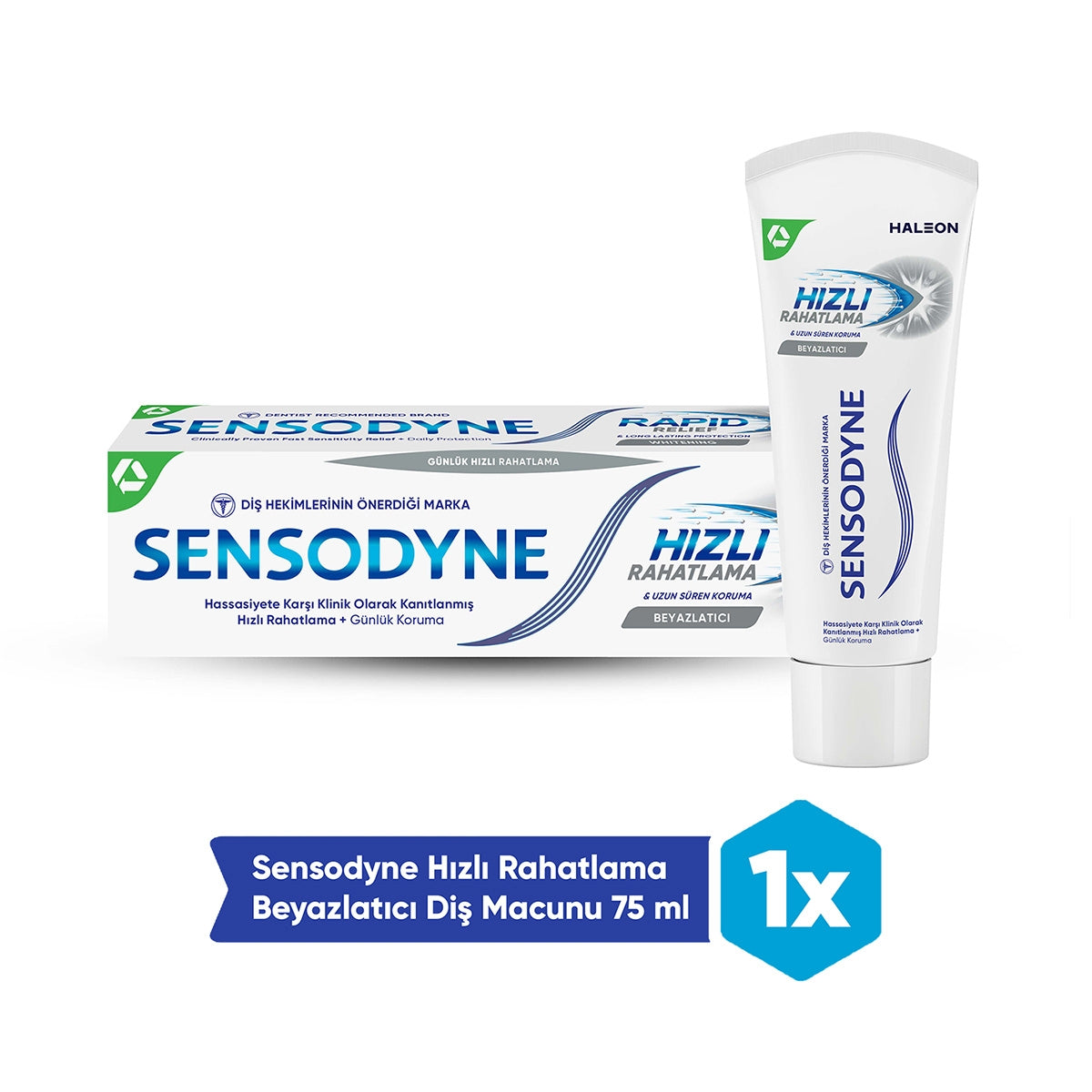 Hızlı Rahatlama Beyazlatıcı Diş Macunu 75 ml