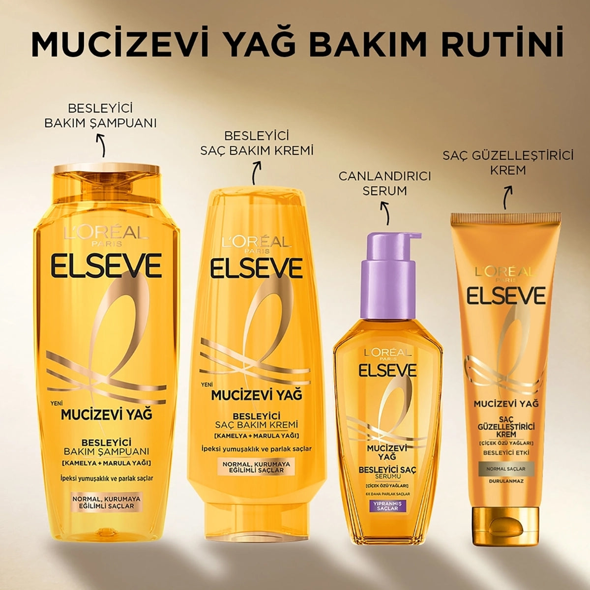 Mucizevi Saç Bakım Yağı Onarıcı 100 ml