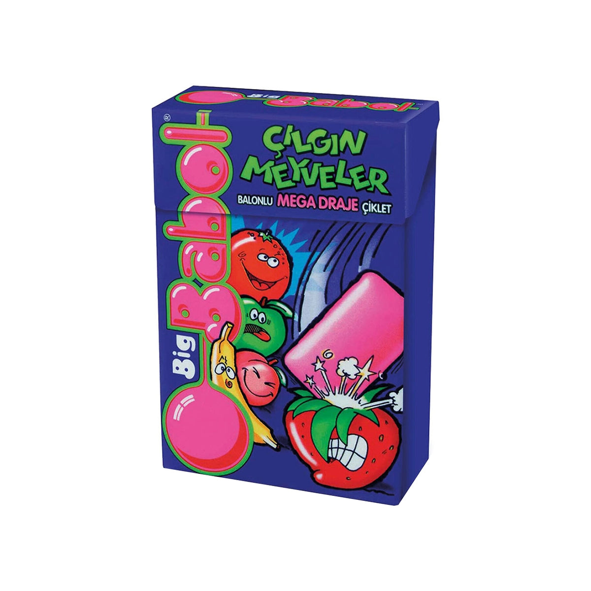 Çılgın Meyveler Sakız Karışık Meyve Aromalı 36 gr