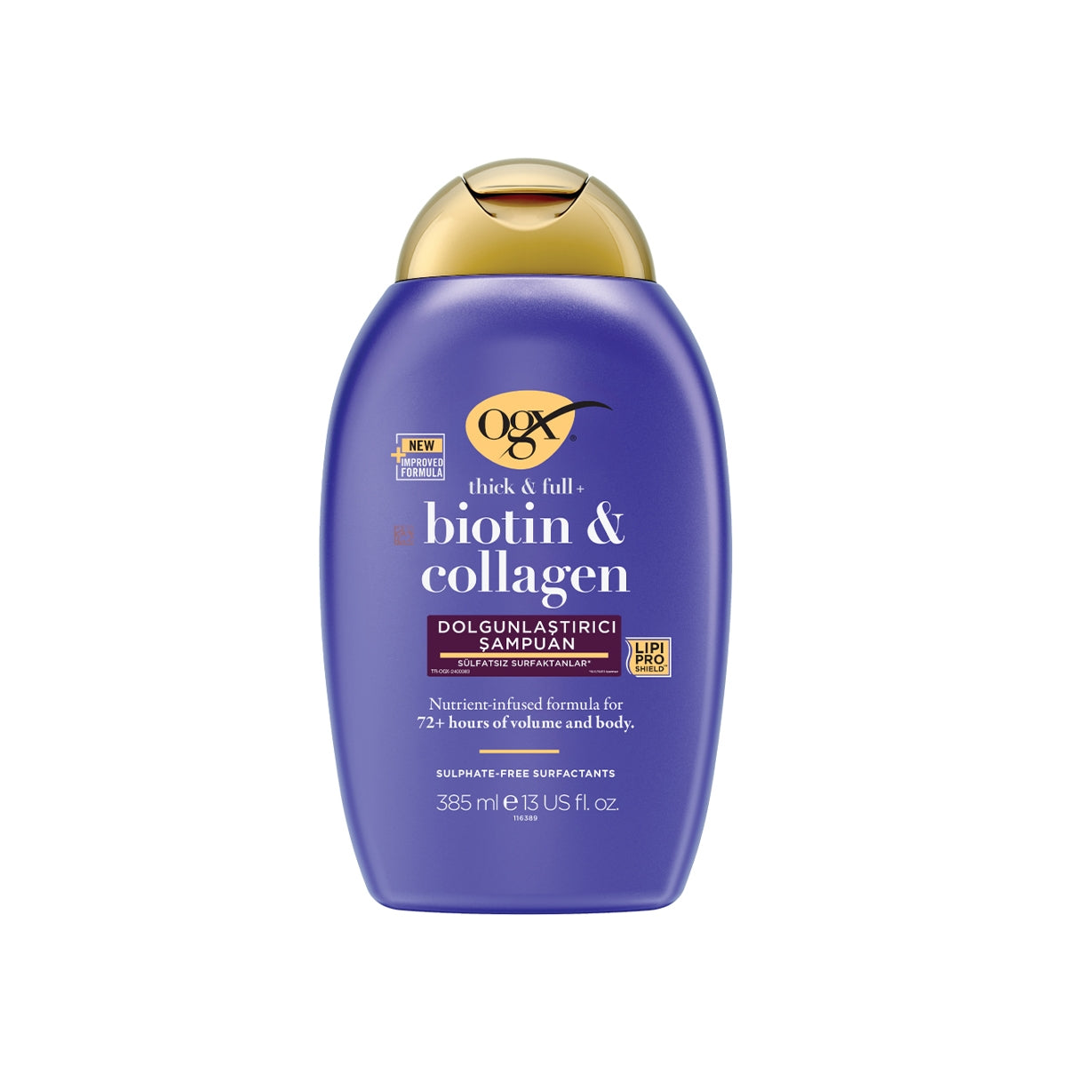 Full Dolgunlaştırıcı ve Uzatıcı Biotin ve Collagen Şampuan 385 ml