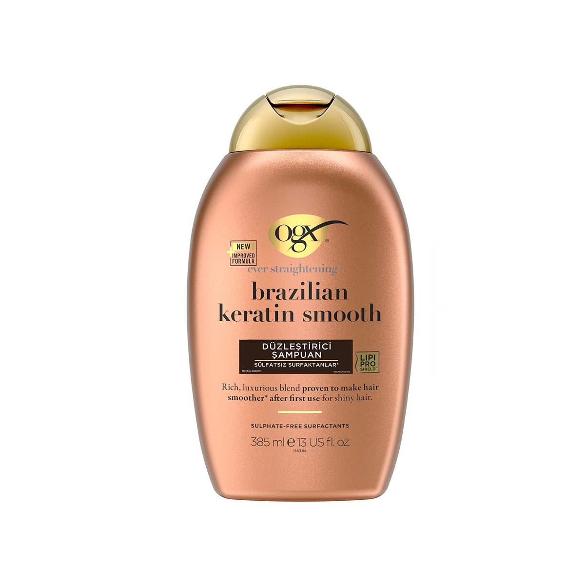 Brazilian Keratin Düzleştirici Şampuan 385 Ml