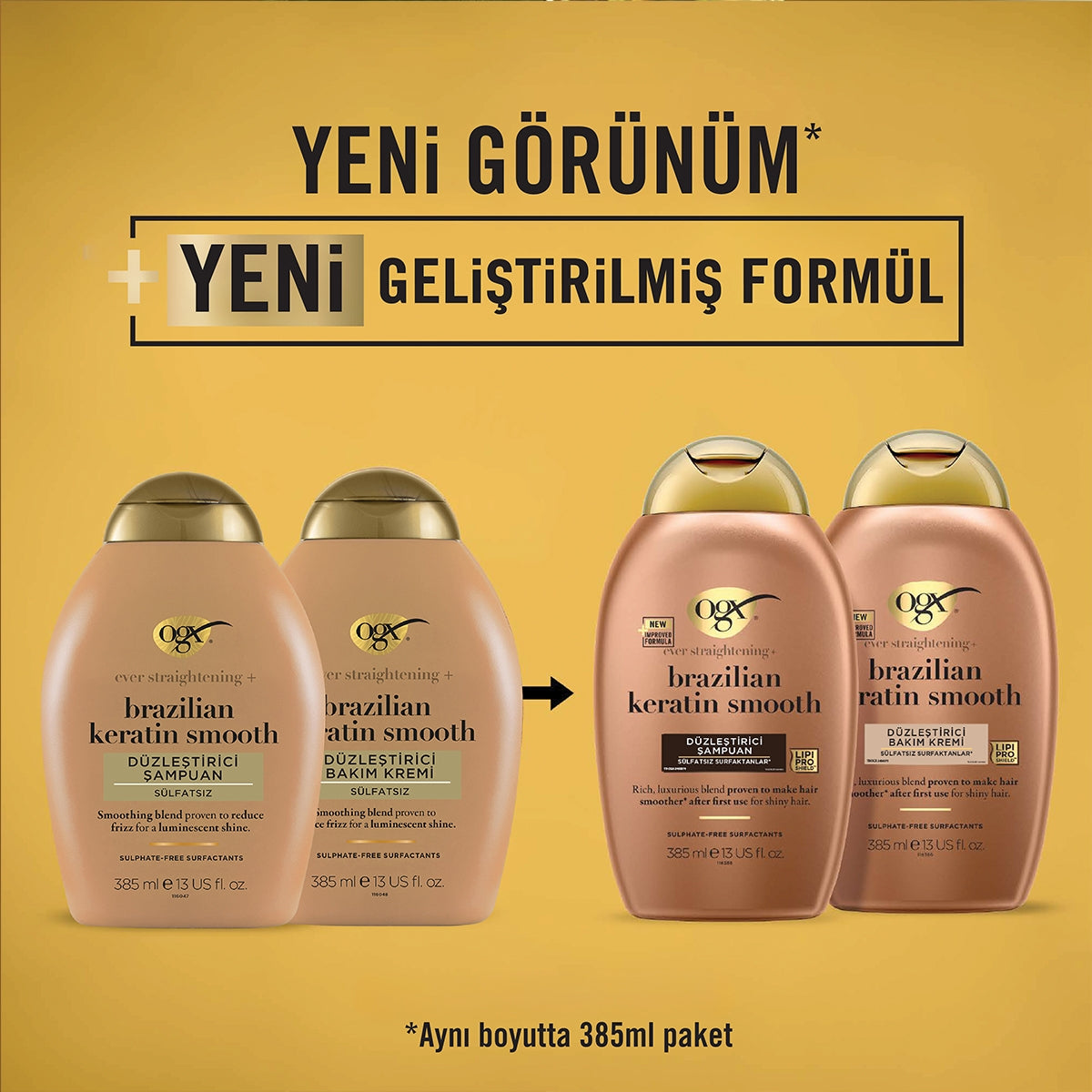 Brazilian Keratin Düzleştirici Şampuan 385 Ml