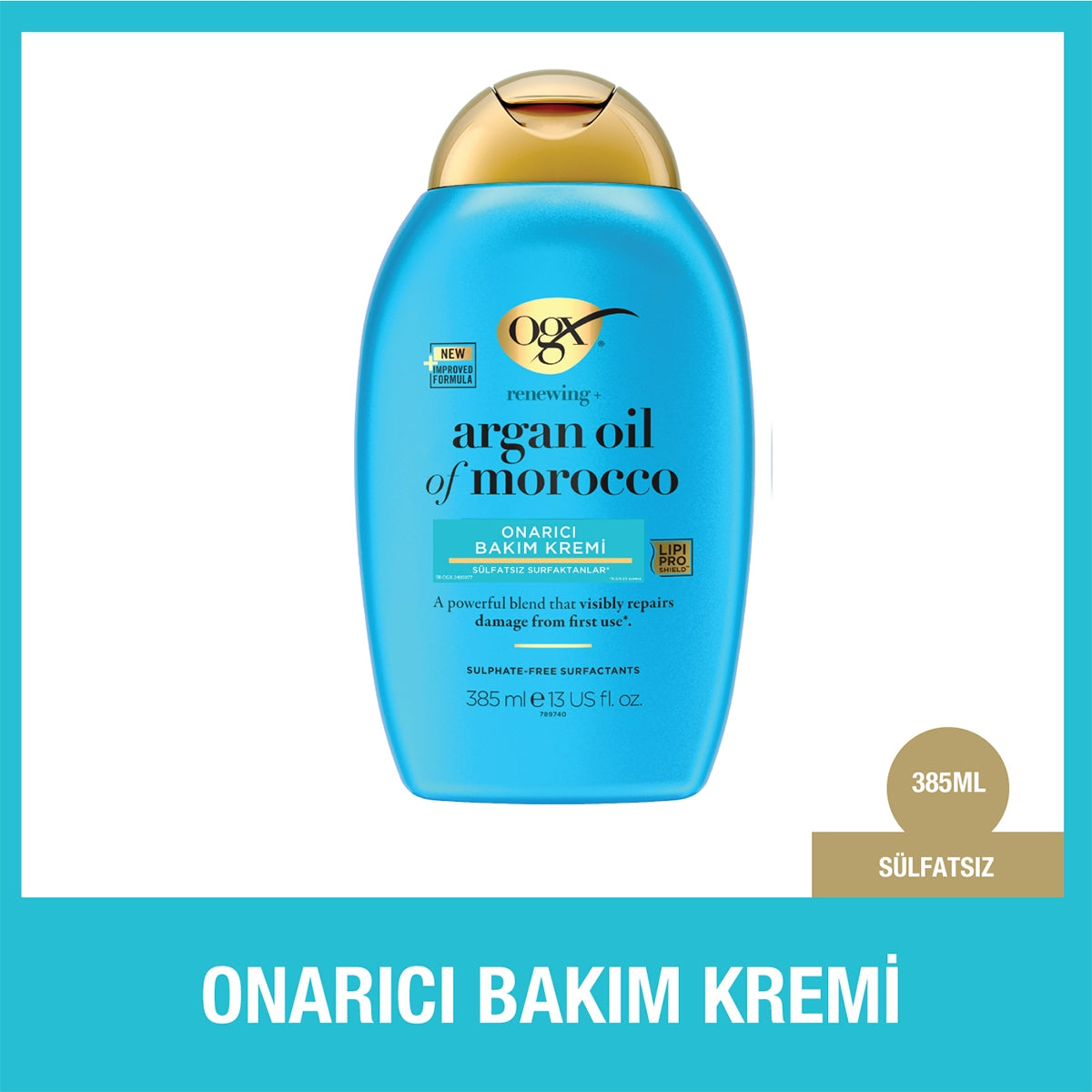 Nemlendirici Extra Güçlü Argan Saç Kremi 385 ml
