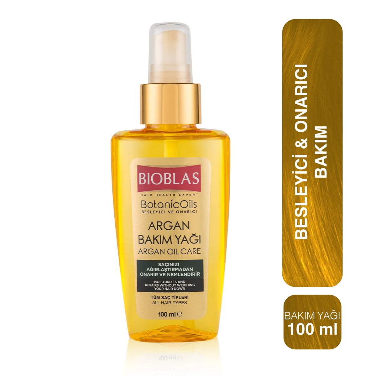 Saç Bakım Yağı Argan Organic Oils Onarıcı 100 ml




