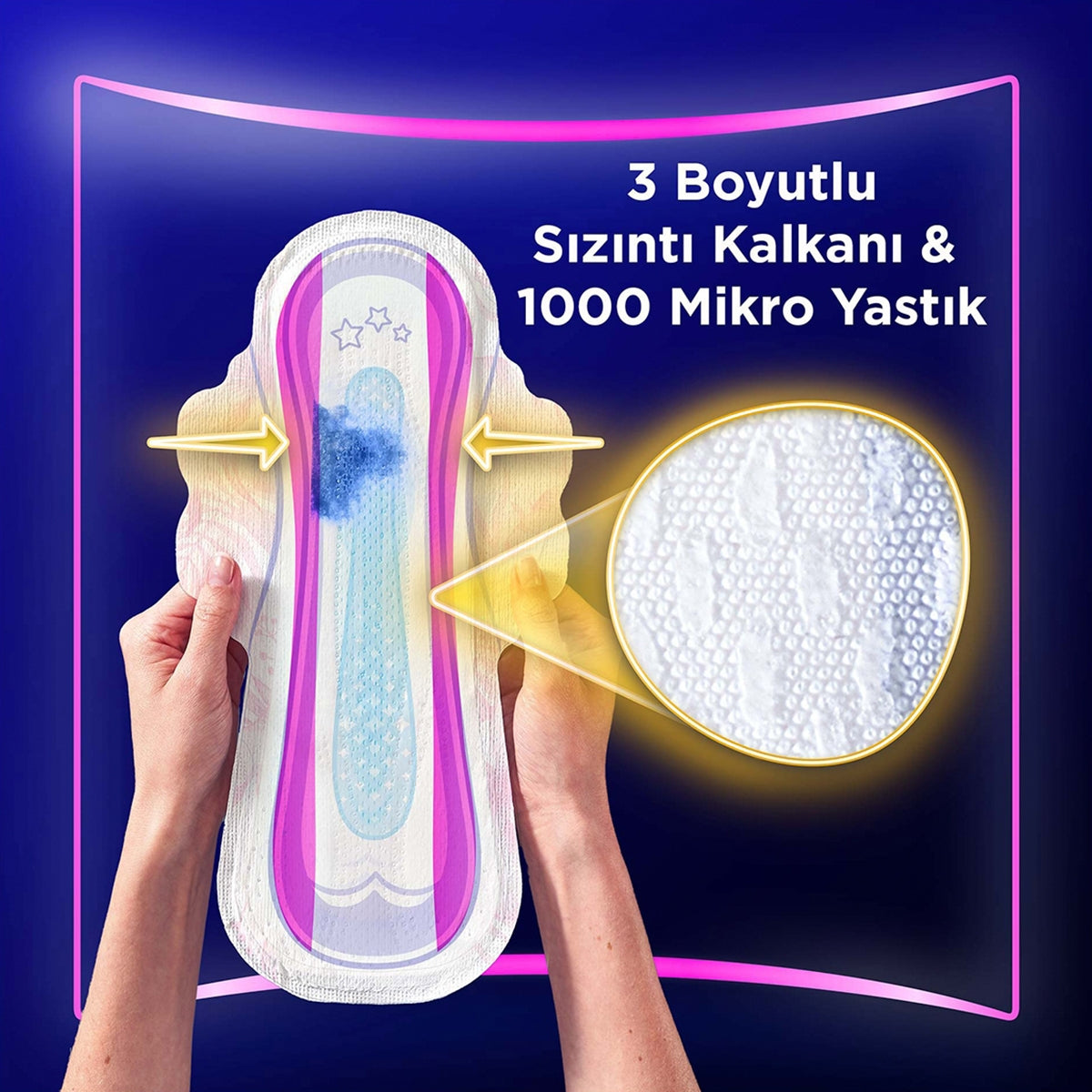 Tekli Gece 5'li Hijyenik Ped