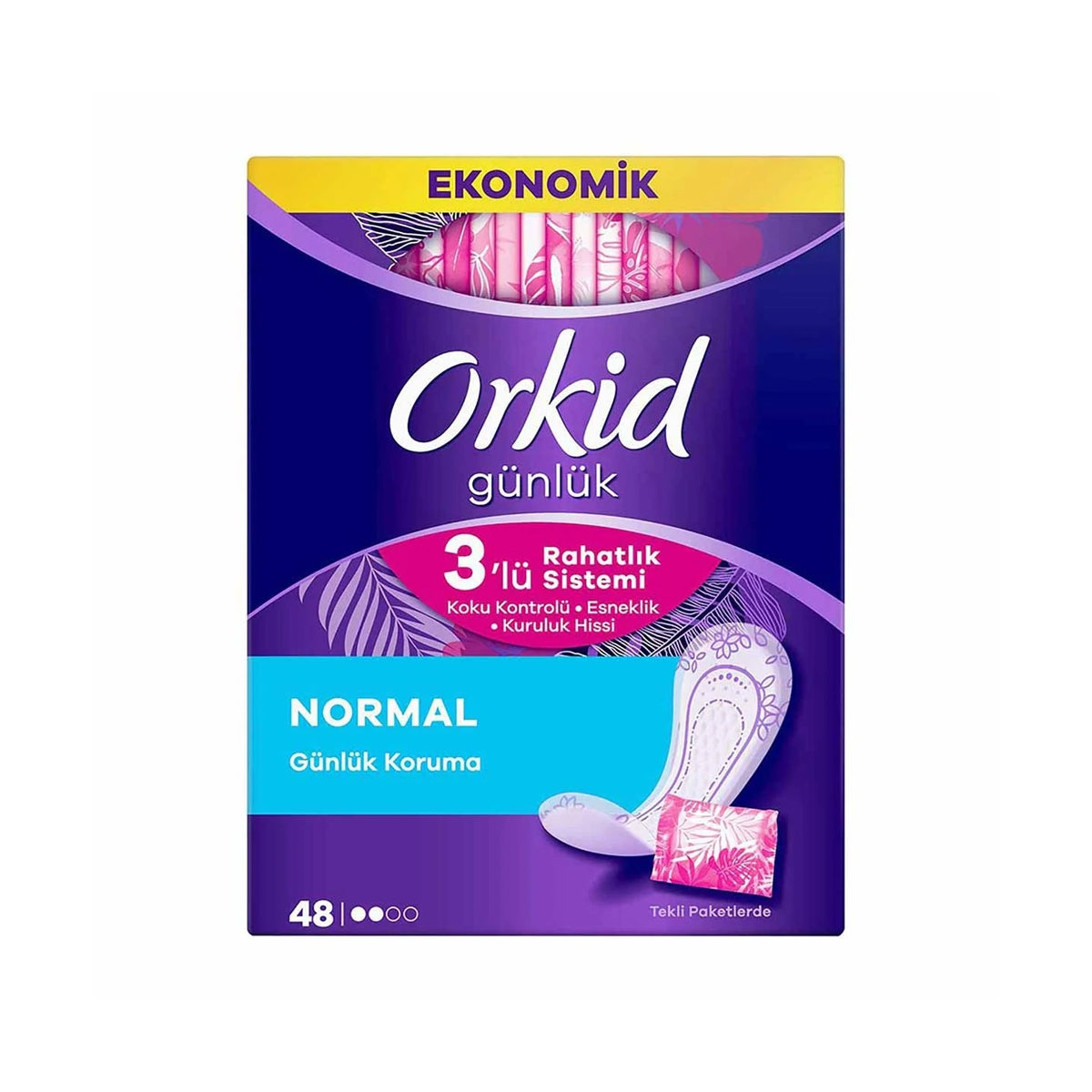 Günlük Koruma Tekli Paketler 48 li