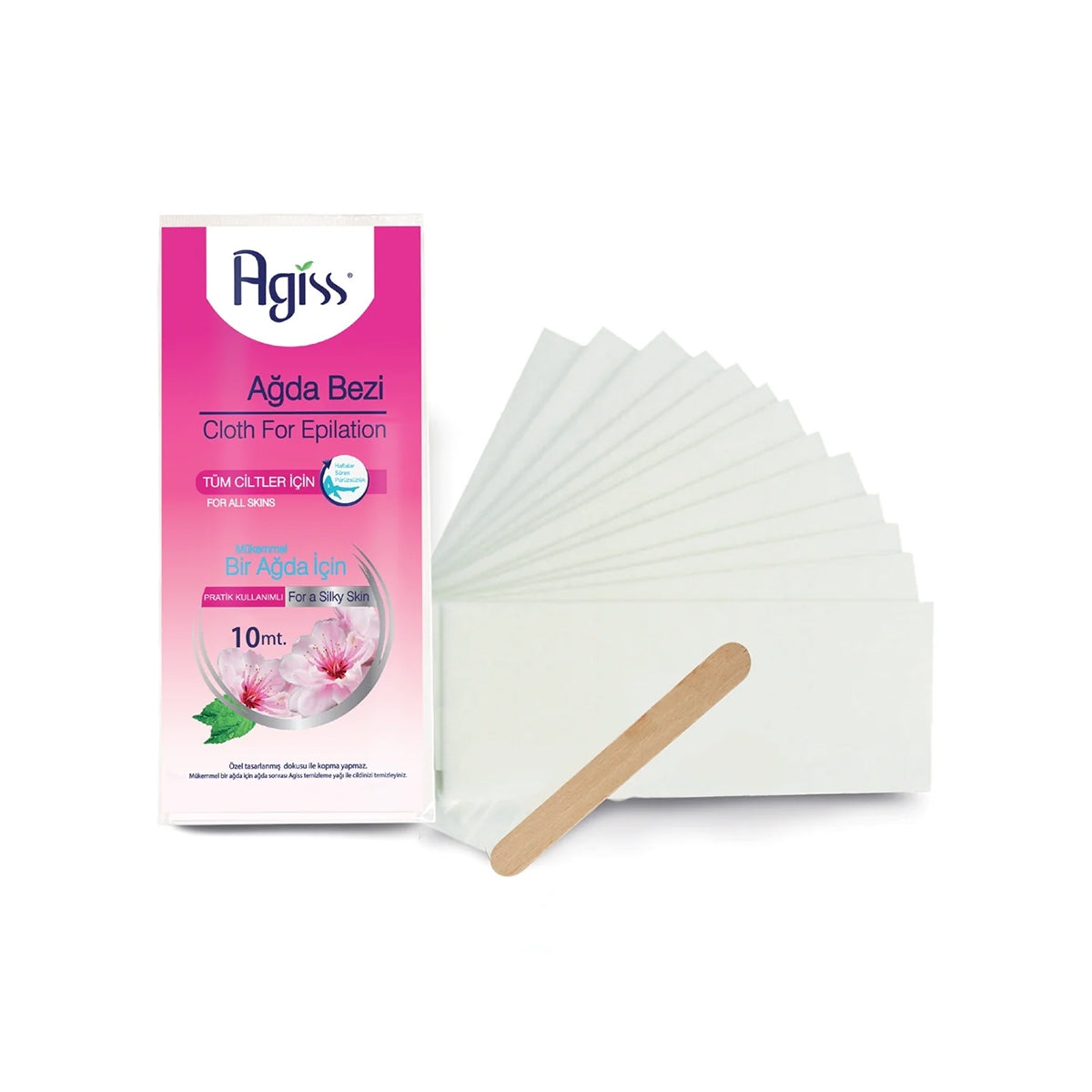 Ağda Bezi 10 Metre + 2'li Spatula





