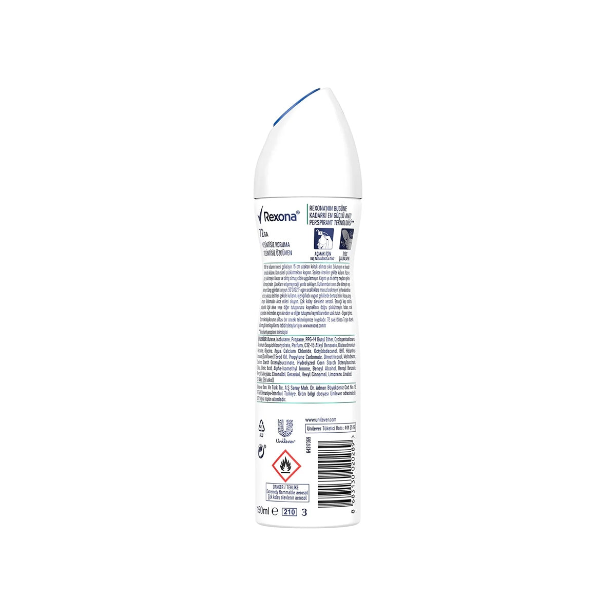 Invisible Black and White Fresh Kadın Deodorant Sprey 150 ml