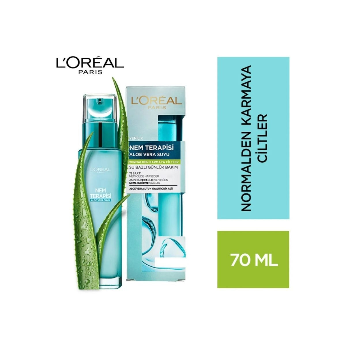 Nem Terapisi Aloe Vera Suyu Bakım Kremi Karma 70 ml




