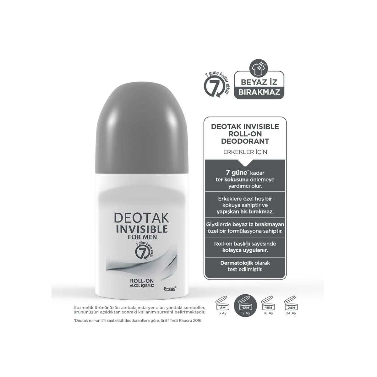 Erkek Roll On Deodorant Invisible 35 ml