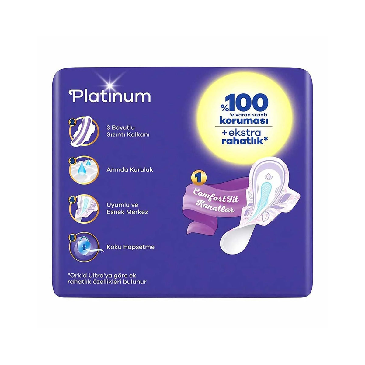 Platinum Hijyenik Ped Normal 8 li