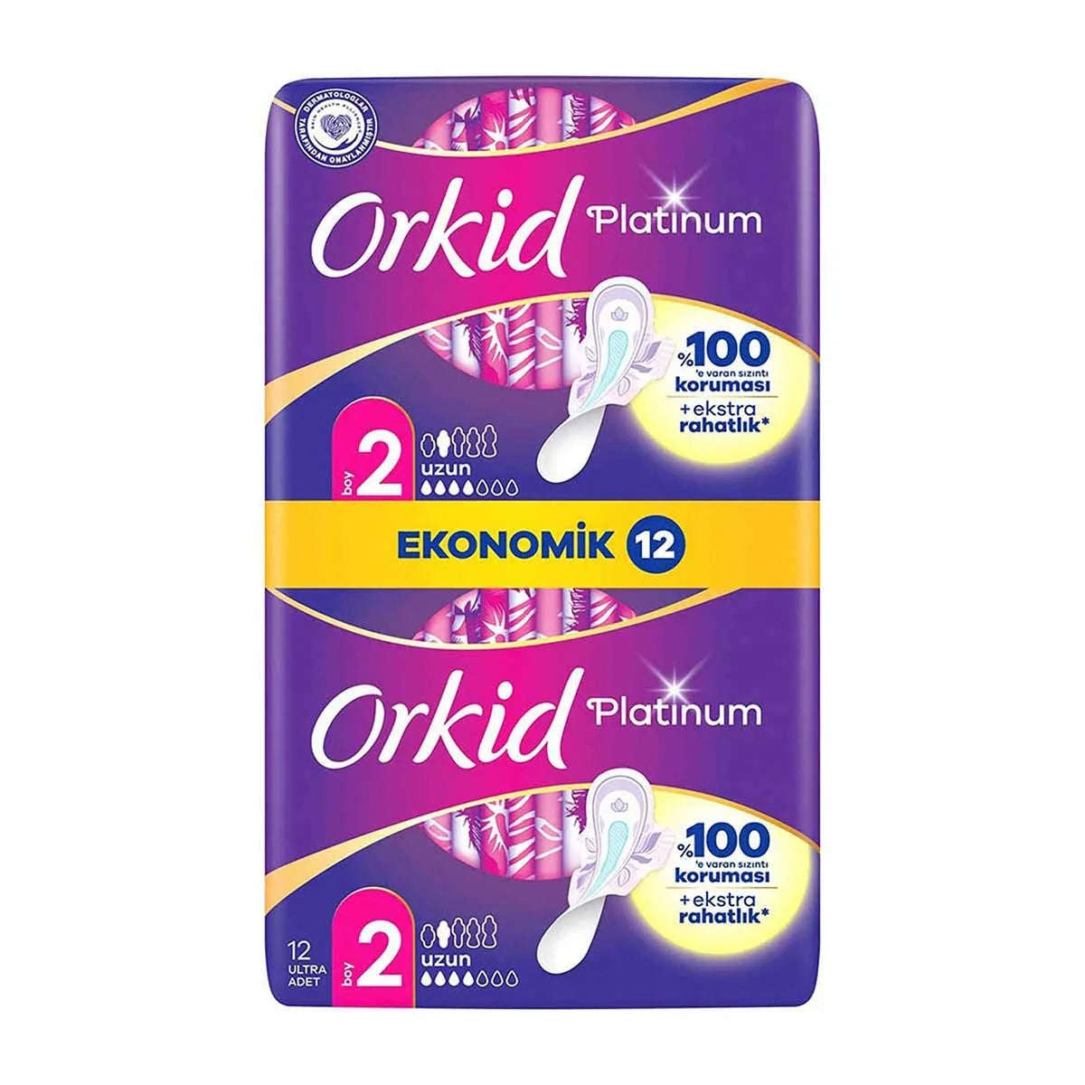 Platınum Hijyenik Ped Uzun Eko 12li