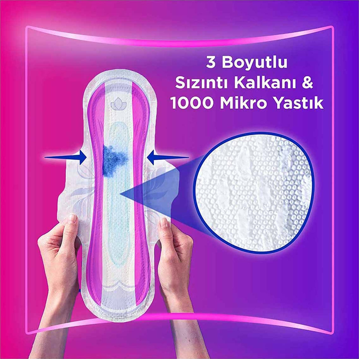 Platınum Hijyenik Ped Tekli Gece 6 Lı