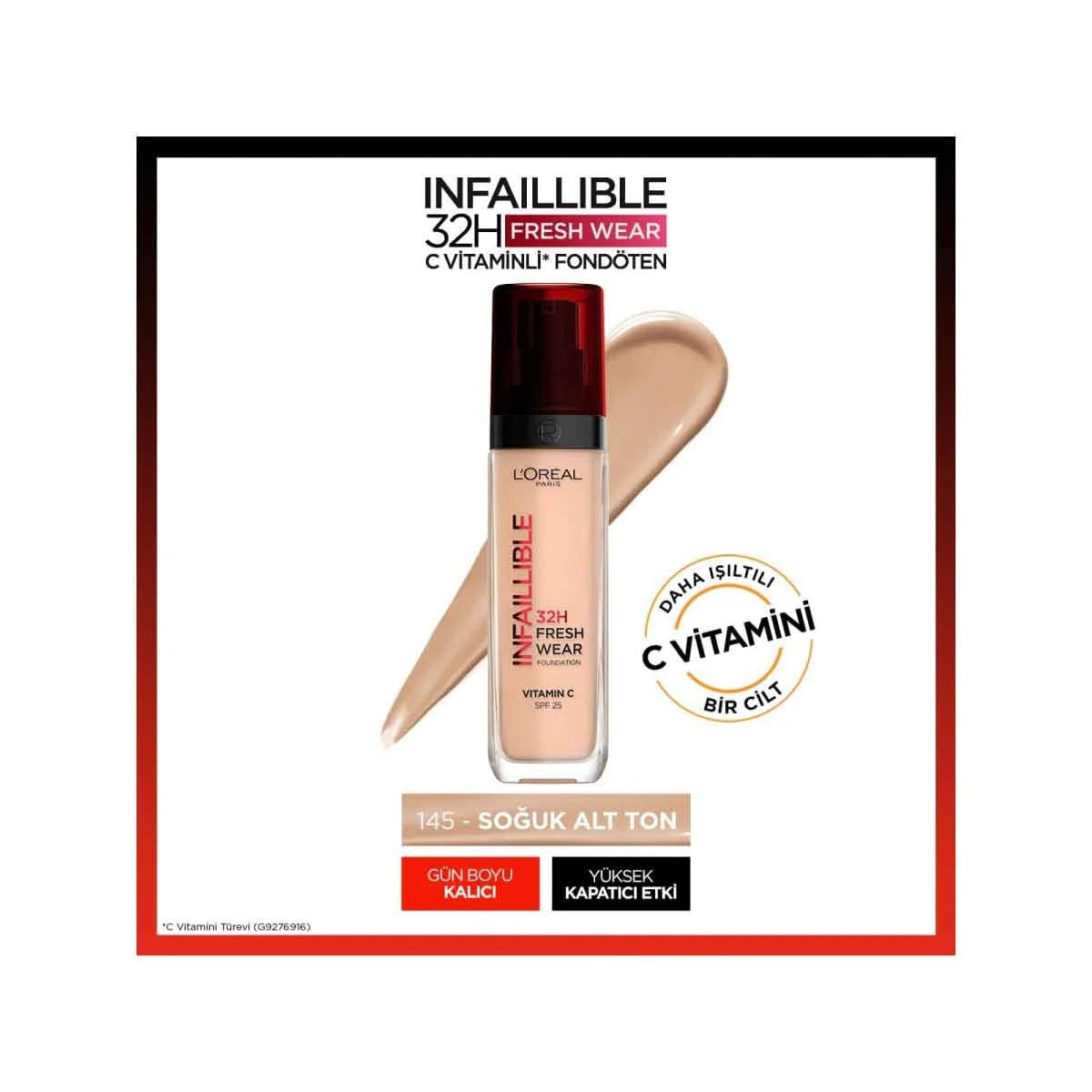 Infaillible Fondöten - Beige Rose 145