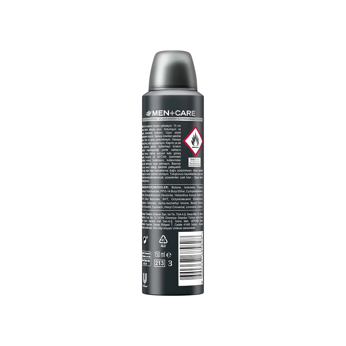 Erkek Deodorant Sprey Clean Comfort 150 ml