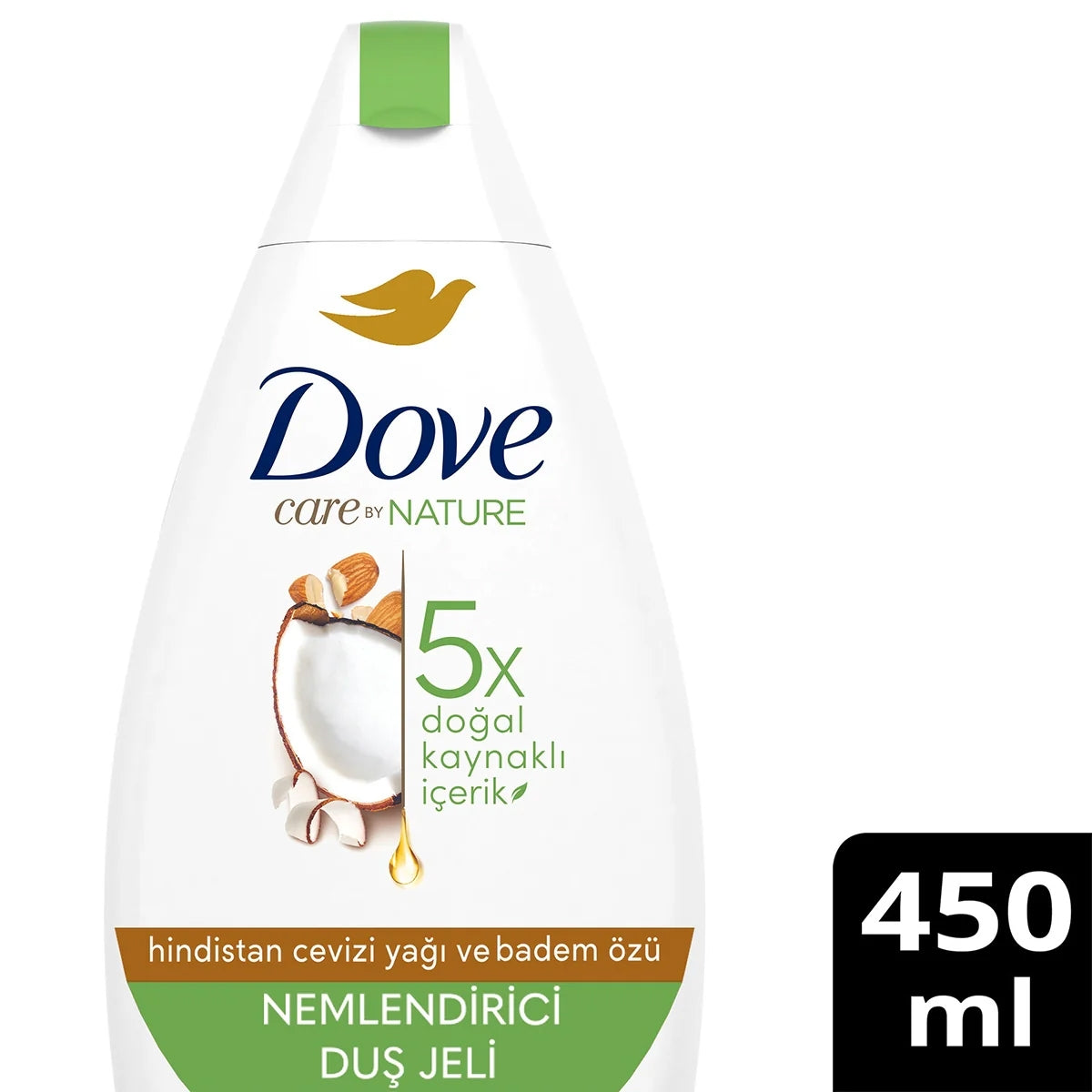 Hindistan Cevizi ve Badem Sütü Özlü Duş Jeli 450 ml




