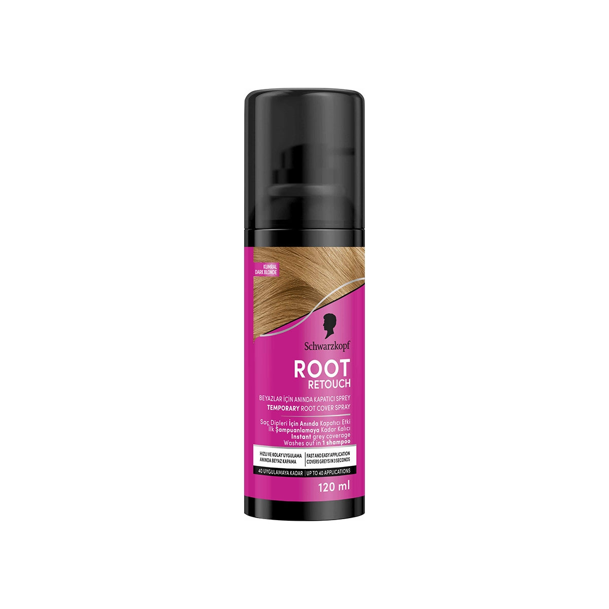 Beyaz Kapatıcı Sprey Koyu Sarı 120 ml