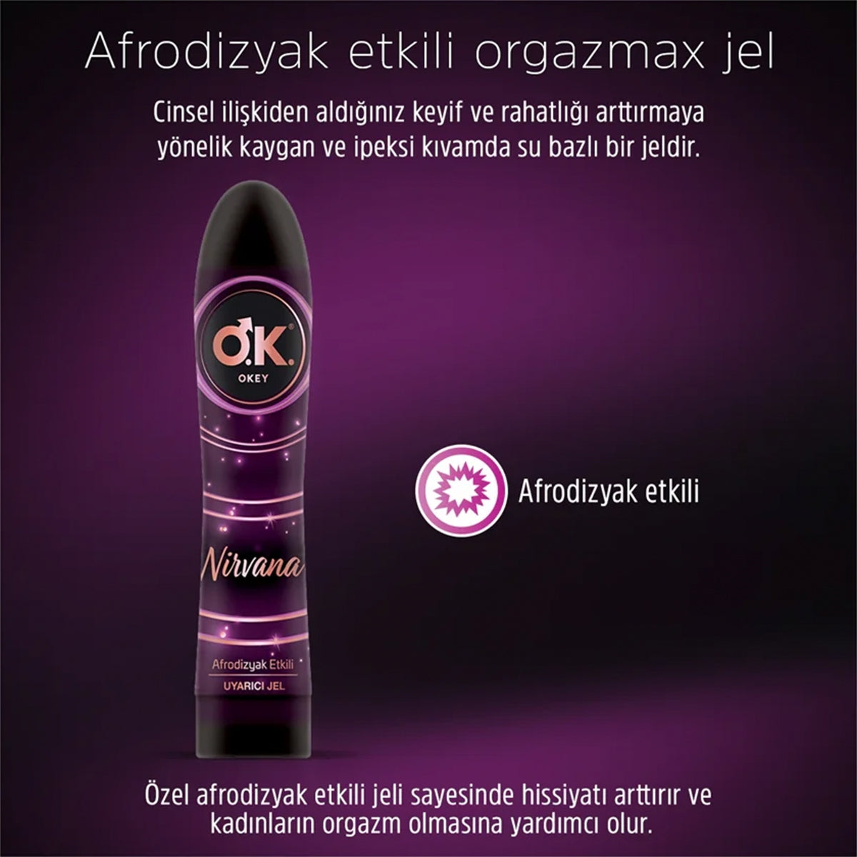 Uyarıcı Jel Nirvana 100 ml