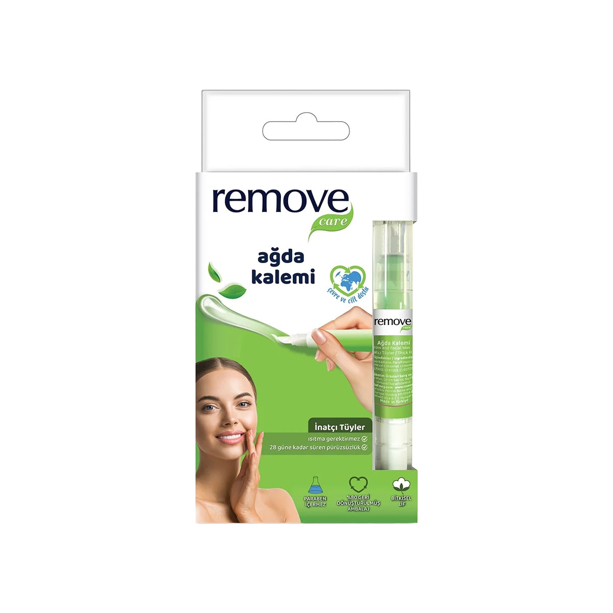 REMOVE İnatçı ve Sık Tüyler İçin Ağda Kalemi