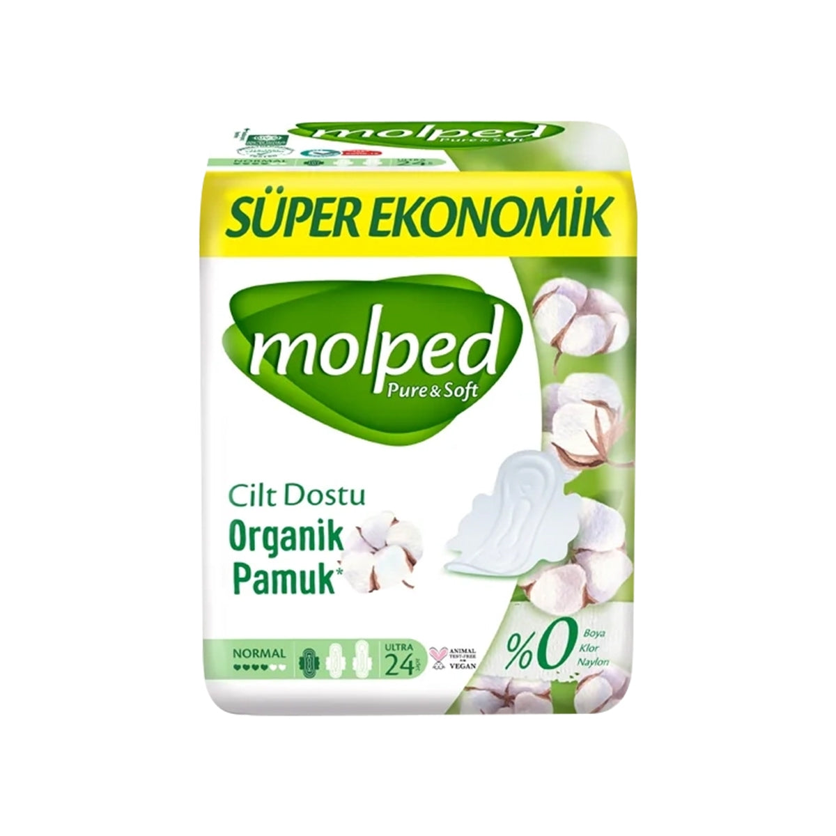 MOLPED Hijyenik Ped Normal Süper Eko ü