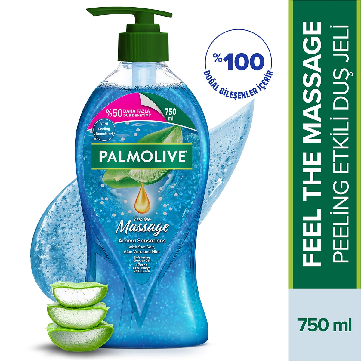 Aroma Sensations Feel The Massage Peeling Etkili Duş Jeli 750ml