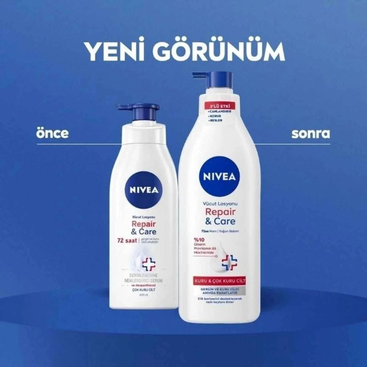 Repair ve Care Vücut Losyonu Derinlemesine Nemlendirici Serum