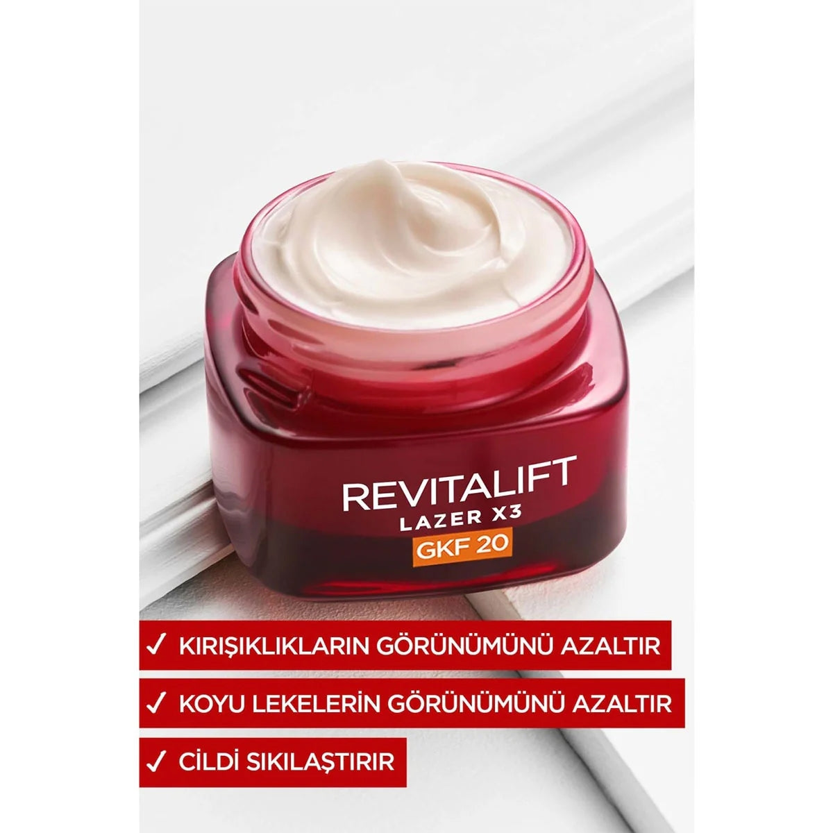 Revitalift Lazer X3 Leke Ve Kırışıklık Karşıtı Bakım Gkf20 50ml




