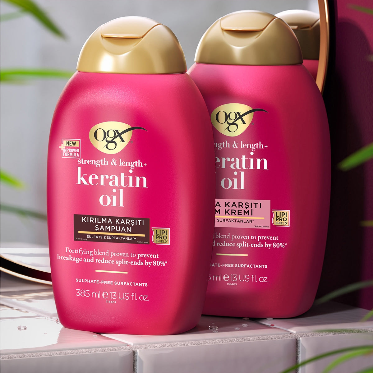 Keratin Oil Şampuan 385 ml